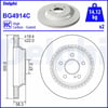 DELPHI BG4914C Fren Diski 2214231212 uygun fiyat hızlı kargo