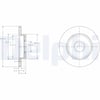 DELPHI BG3673 Fren Diski 8E0615601B uygun fiyat hızlı kargo
