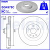 DELPHI BG4978C Fren Diski 31400778 uygun fiyat hızlı kargo