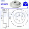 DELPHI BG5085C Fren Diski 9104230200 uygun fiyat hızlı kargo