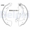 DELPHI LS2181 Fren Kampana Balatası D40605FA0A uygun fiyat hızlı kargo
