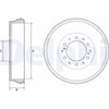DELPHI BF537 Fren Kampanası 424310K090 uygun fiyat hızlı kargo