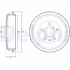 DELPHI BF563 Fren Kampanası 2Q0609617 uygun fiyat hızlı kargo