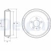 DELPHI BF564 Fren Kampanası 2Q0609617A uygun fiyat hızlı kargo