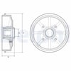 DELPHI BFR484 Fren Kampanası 424759 uygun fiyat hızlı kargo