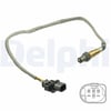 DELPHI ES21065 12B1 Oksijen Sensörü Lambda Sensörü 03L906262Q uygun fiyat hızlı kargo