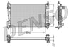DENSO DRM09110 Su Radyatörü 1300297 uygun fiyat hızlı kargo
