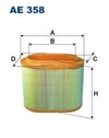 FILTRON AE 358 Hava Filtresi 28130 4A001 uygun fiyat hızlı kargo