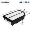 FILTRON AP 122 8 Hava Filtresi 28113 1R100 uygun fiyat hızlı kargo