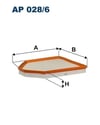 FILTRON AP 028 6 Hava Filtresi 13717601868 uygun fiyat hızlı kargo