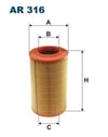 FILTRON AR 316 Hava Filtresi 1310636080 uygun fiyat hızlı kargo