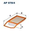 FILTRON AP 078 4 Hava Filtresi 1631689980 uygun fiyat hızlı kargo