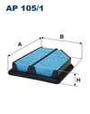 FILTRON AP 105 1 Hava Filtresi 17220 RZP G00 uygun fiyat hızlı kargo