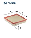 FILTRON AP 170 6 Hava Filtresi 17801 25020 uygun fiyat hızlı kargo