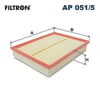FILTRON AP 051 5 Hava Filtresi 13270887 uygun fiyat hızlı kargo
