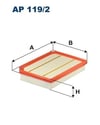 FILTRON AP 119 2 Hava Filtresi 2600940300 uygun fiyat hızlı kargo