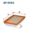 FILTRON AP 078 3 Hava Filtresi 52027683 uygun fiyat hızlı kargo