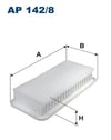 FILTRON AP 142 8 Hava Filtresi 17801 0N020 uygun fiyat hızlı kargo