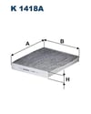 FILTRON K 1418A Polen Filtresi 31497285 uygun fiyat hızlı kargo