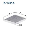 FILTRON K 1381A Polen Filtresi 87139 F4010 uygun fiyat hızlı kargo