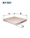 FILTRON K 1161 Polen Filtresi DD10 61 P11 uygun fiyat hızlı kargo