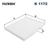 FILTRON K1172 Polen Filtresi 55702456 uygun fiyat hızlı kargo