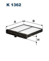 FILTRON K 1362 Polen Filtresi D09W 61 J6X uygun fiyat hızlı kargo