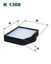 FILTRON K 1308 Polen Filtresi 97406 4A900 uygun fiyat hızlı kargo
