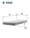 FILTRON K1032 Polen Filtresi 4B0819439A uygun fiyat hızlı kargo