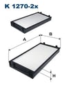 FILTRON K 1270 2x Polen Filtresi 64116945593 uygun fiyat hızlı kargo