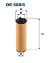 FILTRON OE 688 6 Yağ Filtresi 05L115562A uygun fiyat hızlı kargo