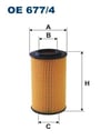 FILTRON OE 677 4 Yağ Filtresi 1121840425 uygun fiyat hızlı kargo