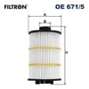 FILTRON OE 671 5 Yağ Filtresi 079115561J uygun fiyat hızlı kargo