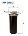 FILTRON PP 986 2 Yakıt Filtresi 4F0127435A uygun fiyat hızlı kargo