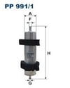 FILTRON PP 991 1 Yakıt Filtresi 8T0127401A uygun fiyat hızlı kargo