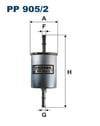 FILTRON PP 905 2 Yakıt Filtresi 25121074 uygun fiyat hızlı kargo