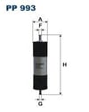 FILTRON PP 993 Yakıt Filtresi 4F0127401F uygun fiyat hızlı kargo