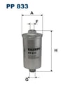 FILTRON PP 833 Yakıt Filtresi 0000900652 uygun fiyat hızlı kargo