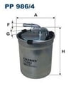 FILTRON PP 986 4 Yakıt Filtresi 6R0127400C uygun fiyat hızlı kargo