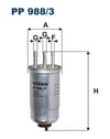 FILTRON PP 988 3 Yakıt Filtresi 164000884R uygun fiyat hızlı kargo