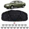 GKL 290815 Motor Kaput Keçesi Klipsli 1 Kalıte Passat 2001 2005 3B0863835K uygun fiyat hızlı kargo