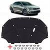 GKL 290805 Motor Kaput Keçesi Klipsli 1 Kalıte Jetta 2011 2017 5C6863831G uygun fiyat hızlı kargo
