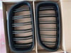 GKL 340308 Ön Panjur Böbrek Set Mat Siyah Çift Çıta Bmw F10 F11 F18 GKL 340308 uygun fiyat hızlı kargo