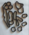 GKL 350357 Yağ Filtre Kütük Ve Yağ Soğutucu Contası 8 Parca Bmw E90 F10 F30 F20 E80 N47 N57 11428580681 11428580682 uygun fiyat hızlı kargo