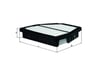 MAHLE LX 2965 Hava Filtresi 22745823 uygun fiyat hızlı kargo
