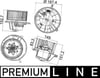 MAHLE AB 148 000P Kalorifer Fan Motoru 1K1819015C uygun fiyat hızlı kargo