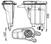MAHLE CRT 95 000S Motor Su Deposu 8K0121403Q uygun fiyat hızlı kargo