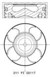 MAHLE 011 PI 00117 000 Piston Segman 0623734 uygun fiyat hızlı kargo