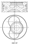 MAHLE 030 97 00 Piston Segman 070107065AK uygun fiyat hızlı kargo