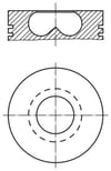 MAHLE 015 69 02 Piston Segman XXX uygun fiyat hızlı kargo